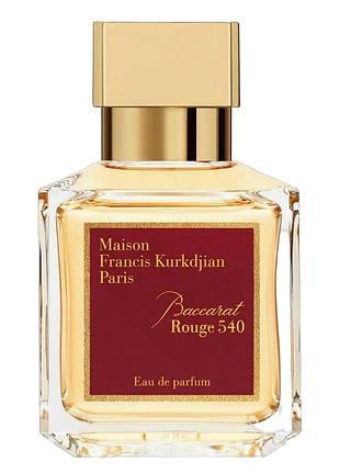 Духи maison francis kurkdjian baccarat rouge 540 lux, 70 мл