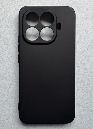 Xiaomi 15t pro чехол wave colorful case black tpu силиконовый противоударный чёрный накладка панель бампер