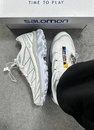 Salomon xt-6 white 2
