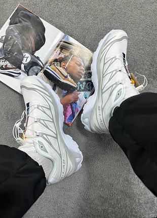 Salomon xt-6 white 3
