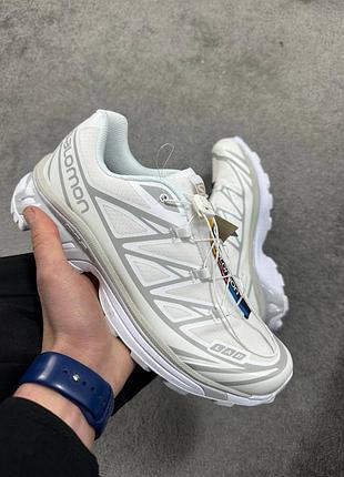 Salomon xt-6 white 4