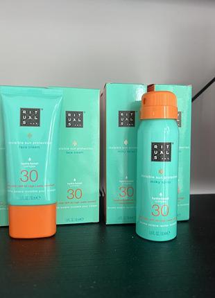 Rituals spf 30 спрей ,крем