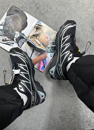 Salomon xt-6 lab silver black 3