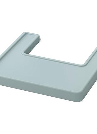 Піднос для дитячого стільчика antilop ikea 400.760.93 706.013.57, сіро-блакитний