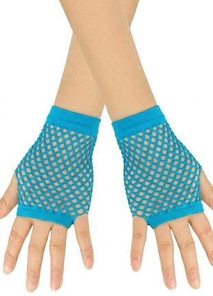 Митенки в сеточку короткие 779