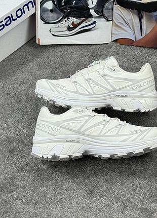 Salomon xt-6 all white