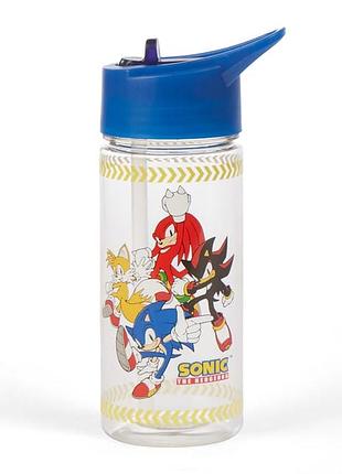 Пластикова пляшка для води sonic the hedgehog 430 мл