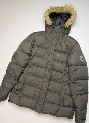 Куртка 🧥 пуховик від бренду  jack wolfskin