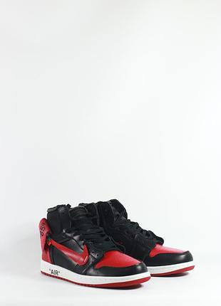 Nike air jordan 1 off-white bred
