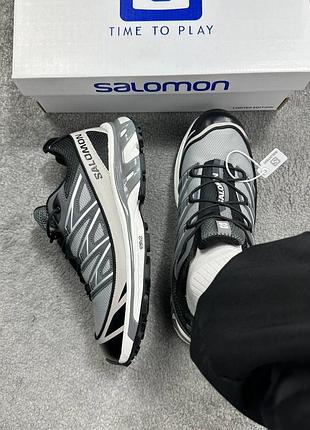 Salomon xt-6  expanse black silver gore-tex
