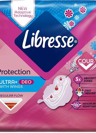 Гігієнічні прокладки libresse ultra normal soft deo 10 шт