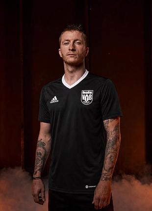 😎 черная футболка мужская adidas original l размер🔥🎬