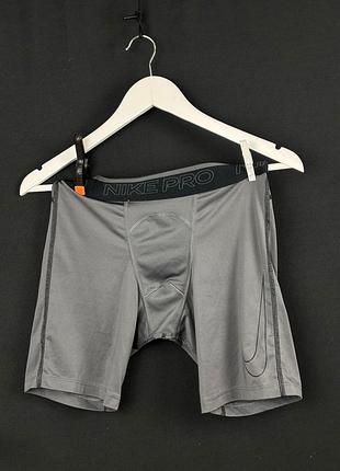 Шорти компресійні, чоловічі, nike pro, m, чудовий стан. оригінал.