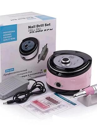 Фрезер nail drill zs-606 pro - для маникюра и педикюра, 45 v