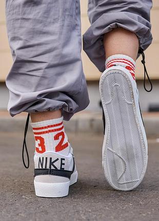 Nike blazer low 77 jumbo black white