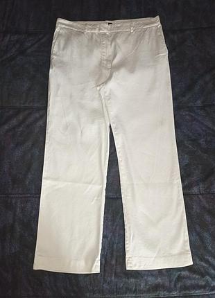 Брюки льняные massimo dutti