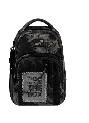 Kite рюкзак k26-2578m-2 education teens denim core