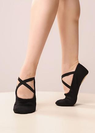 Балетки pirouette кирза, черный, 36
