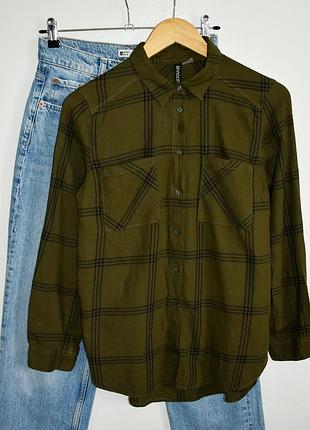 H&m котонова стильна сорочка вільного крою
