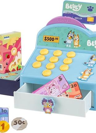 Moose кассовый аппарат блуи касса 17663 bluey cash register playset