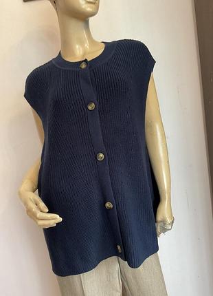 Бавовняний теплий жакет/ 2xl/ brend d& co