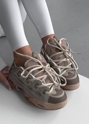 😍 женские кроссовки osiris d-3 beige