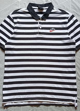 Nike polo shirt в смужку