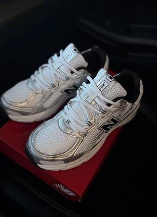 Кроссовки мужские new balance 740 белые демисезонные весна-лето-осень текстиль сетка размер 41-45 новые a505-2