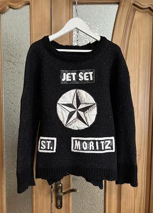 Жіночий светр olga від jet set, чорний