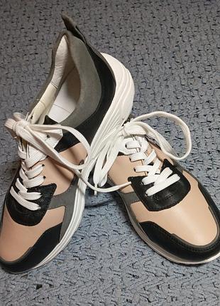 Кроссовки кеды женские la shoe