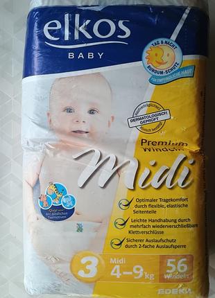 Памперси, 4-9 кг