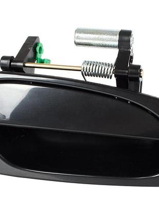 Honda civic vii h/b 01-06 зовнишня ручка з hole черный gloss з перших рук