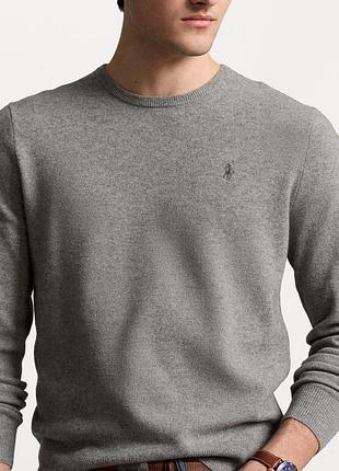 Джемпер polo ralph lauren з вишитим логотипом.