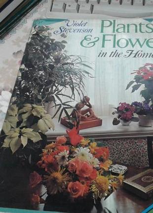 "plants &flowers in the home"violrt stivenson - квіти і декор будинку.вінтаж