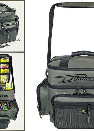 Сумка универсальная двойная проф-монтаж dominator 42х30х28см
