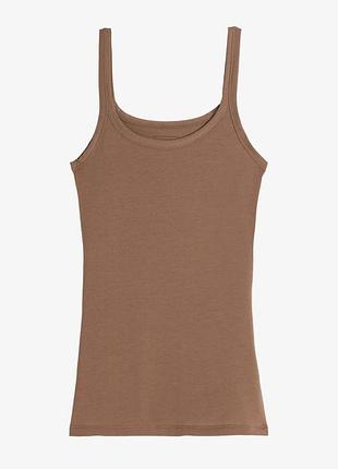 Intimissi supima cotton майка нижняя тонкая мягкая р.s