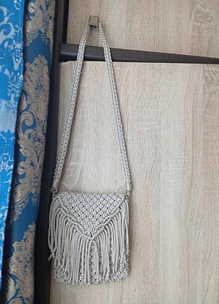 🤎сумочка детская макраме 🤎 4