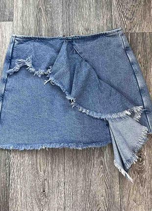 Джинсова спідниця шорти river island