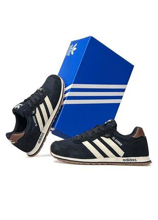 Чоловічі кросівки adidas cl dark navy beige