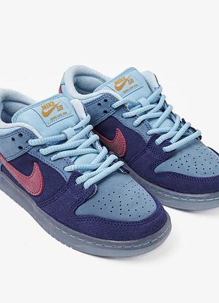 Кросівки nike sb dunk low run the jewels blue