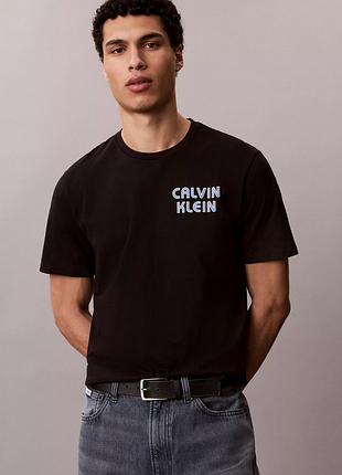 Футболка calvin klein оригинал мужская футболка черная