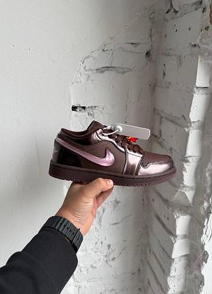 👟 кроссовки nike air jordan 1 low box of chocolates / наложка bs👟