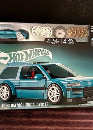Конструктор hot wheels brick shop — custom '90 honda civic ef (248 деталей)