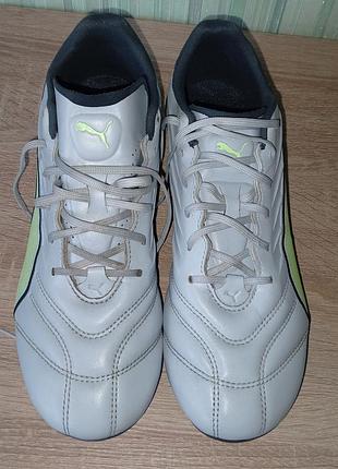Оригинальные футбольные сороконожки puma 40,5 размер (26см)