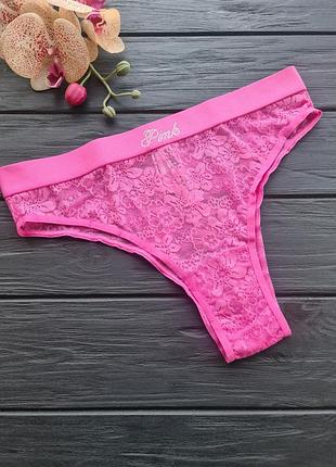 Мереживні трусики бразиліани вікторія сікрет victorias secret