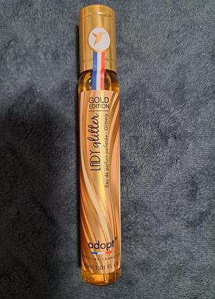Парфюмированная вода adopt' lady glitter gold edition объемом 30 мл