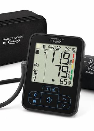 Тонометр автоматический healthforyou by sensiplast bluetooth upper arm blood pressure monitor