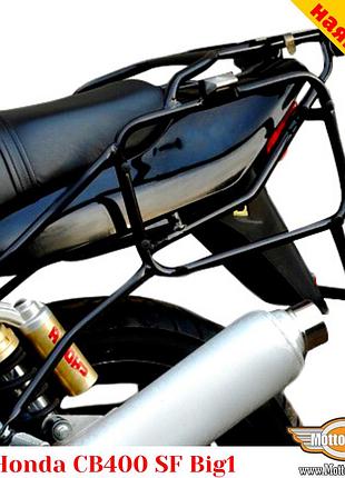 Honda cb400sf big1 цельносварная багажная система для кофров givi / kappa monokey system