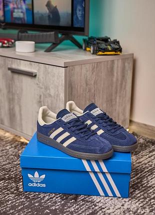 👟 кеди adidas spezial night indigo blue cream / наложка bs👟