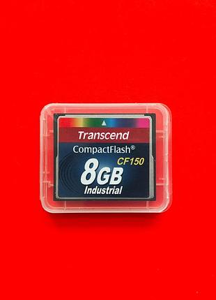 Карта памяти cf 8gb transcend cf150 8 gb compactflash industial